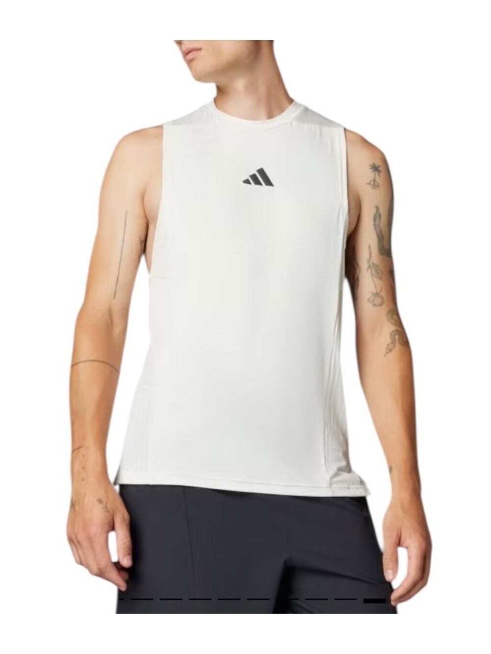 Adidas JI8172 Training Tank Top, Climacool, White, Men’s Size 2XL, NEW